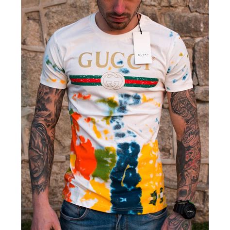 gucci shirt green red|authentic Gucci men tee shirts.